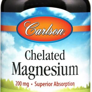 Chelated Magnesium, 200mg - 180 tablets