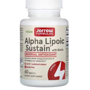 Alpha Lipoic Sustain with Biotin - 60 tabs