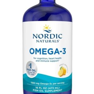 Omega-3, 1560mg Lemon - 473 ml.