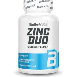 BioTechUSA Zinc Duo 60 Tablets