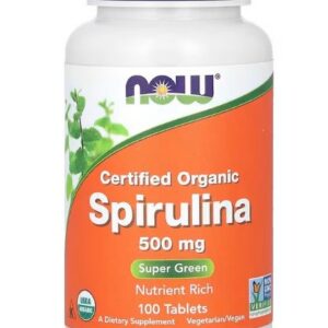 Spirulina, 500mg - 100 tabs