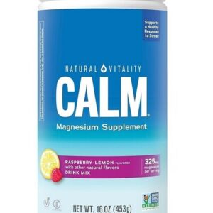 Natural Calm, Raspberry Lemon - 453g