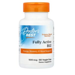 Fully Active B12, 1500mcg - 180 vcaps